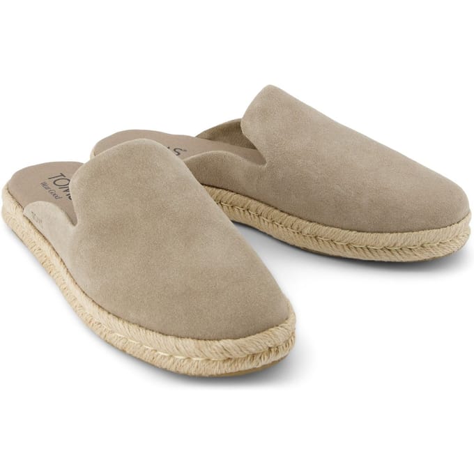 TOMS Santiago Mule Dames Muiltjes Van Leer Van Dune.