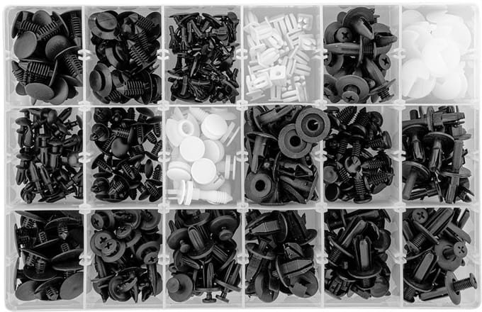 Grupa Topex - Auto Clips Set - 415 Stuks - Geschikt Voor Ford Modellen