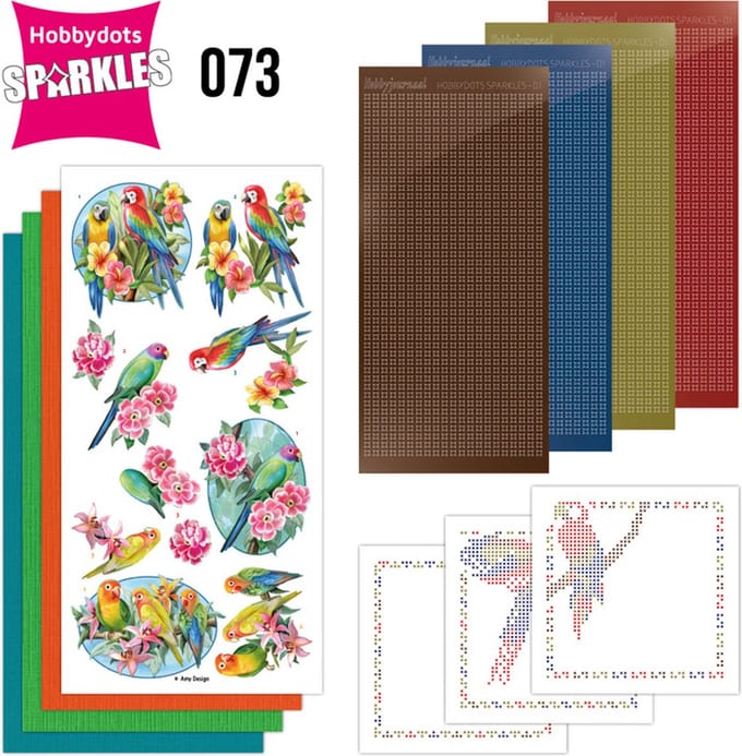 Sparkles Set 73 - Amy Design - Parrot