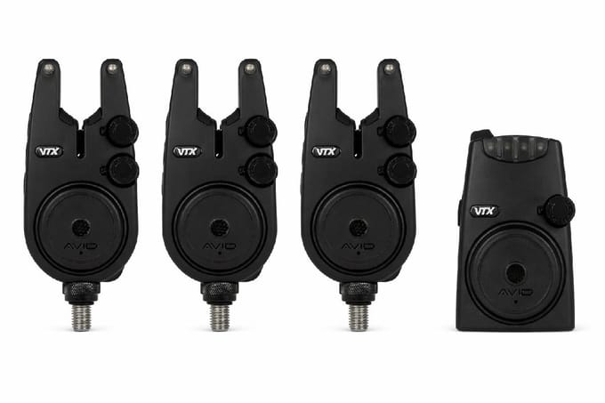 Avid VTX 3+1 Bite Alarms Set
