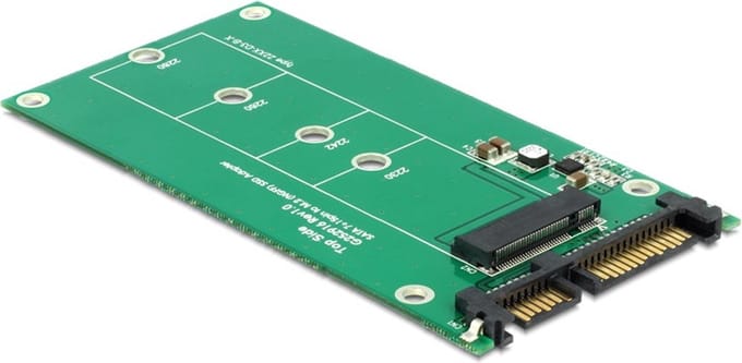 DeLOCK Konverter SATA 22P>67P M.2 NGFF