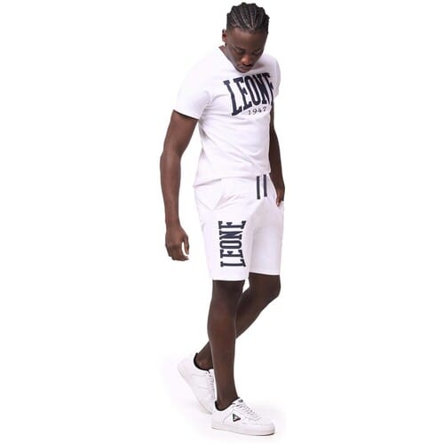 Korte Broek Leone 1947 Man Bermuda Big Logo