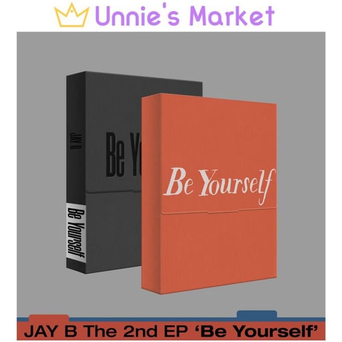 JAY B [Wees jezelf] GOT7 JAY B Album (Willekeurig) Random black