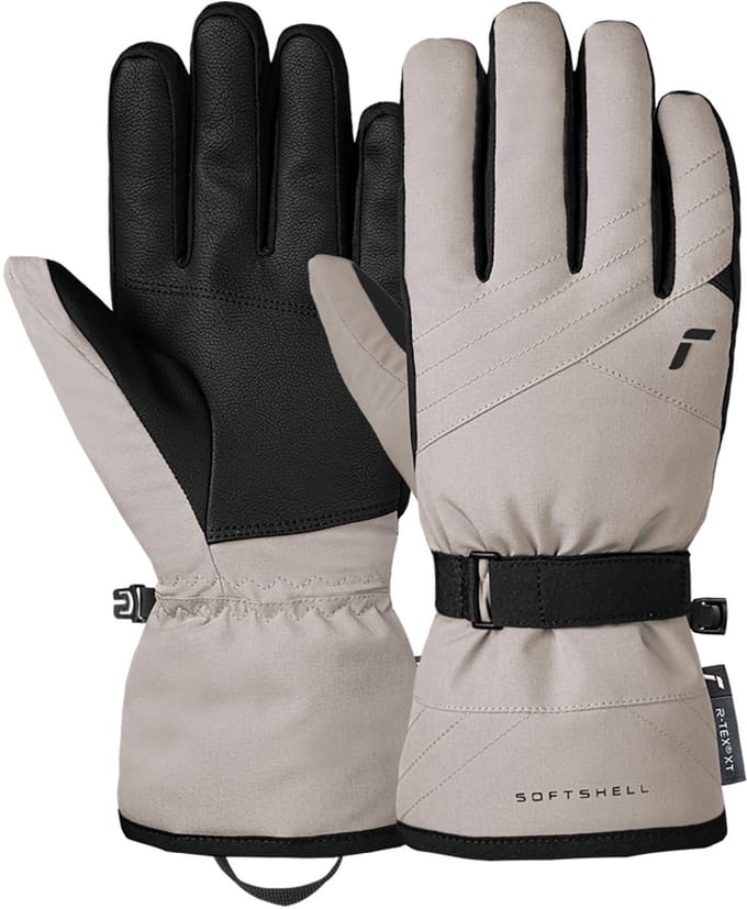 Reusch Aelena R-Tex XT Ski- en snowboardhandschoenen dames Licht grijs 8.5