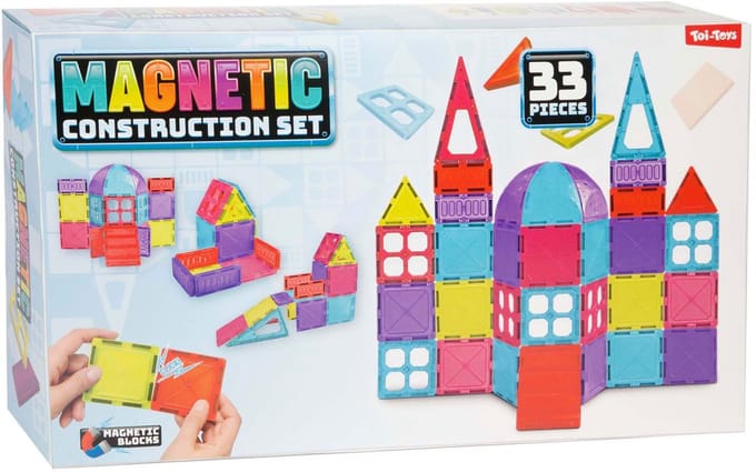 Toi-Toys Magnetic Panel Construction Kit 33pcs.