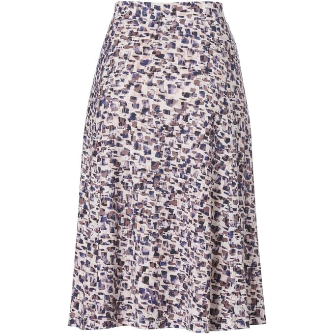 Ayla Print Rok Pink/kobalt