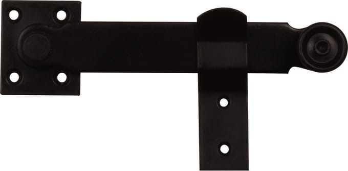 Wovar Luikoverslag Zwart 165 mm | Valslot