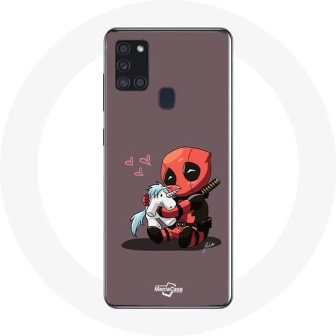Samsung Galaxy A21S DeadPool eenhoornhoesje