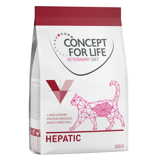 350g Concept for Life Veterinary Diet Hepatic Kattenvoer Droog