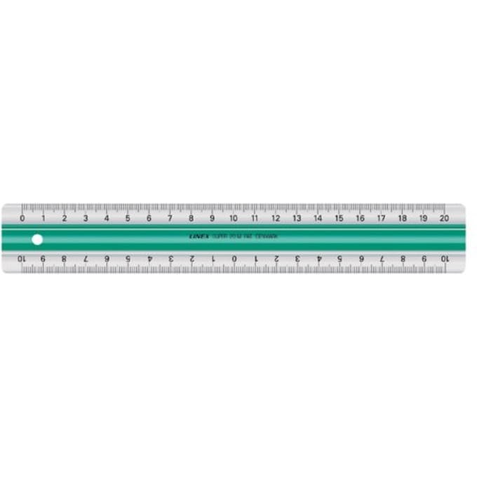 Liniaal Linex super S20 20cm transparant