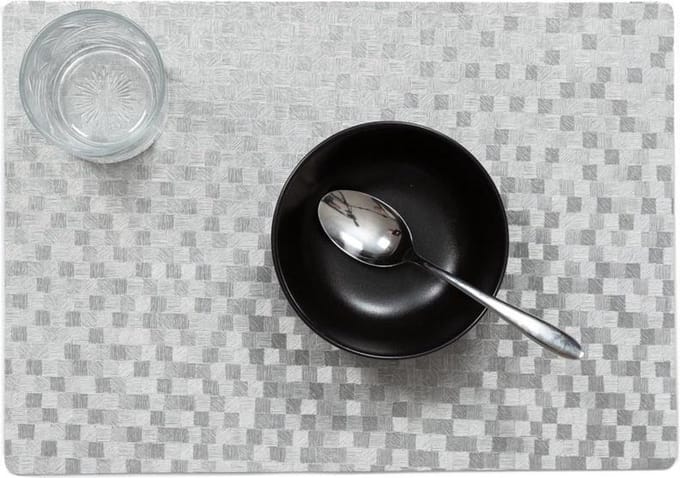 Placemats Dijon zilver