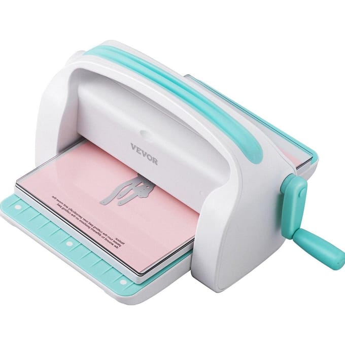 Machine Manuelle de Découpe et d'Estampage 9  d'Ouverture Pour Art Loisirs Scrapbooking