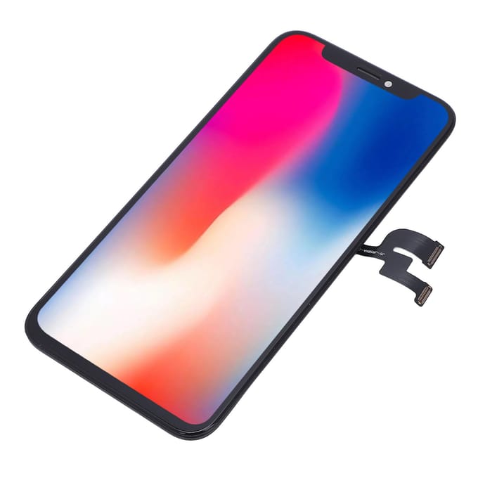 5.8in Telefoonscherm Assemblage met Frame en Reparatieset 3D Touch Gezichtsherkenning LCD Display Touch pink