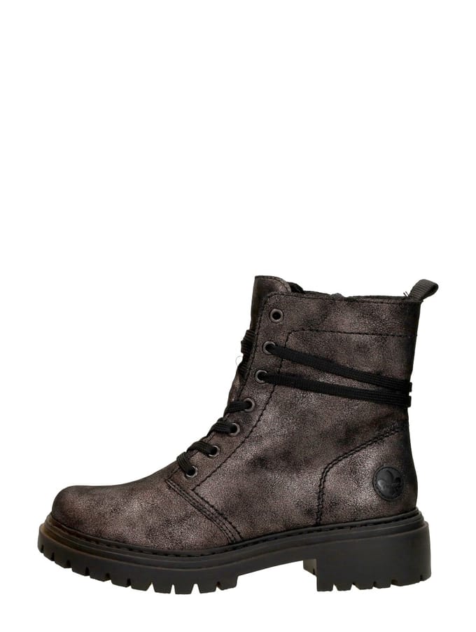Rieker Veterschoenen Hoog Veterschoenen Hoog - brons - Maat 37