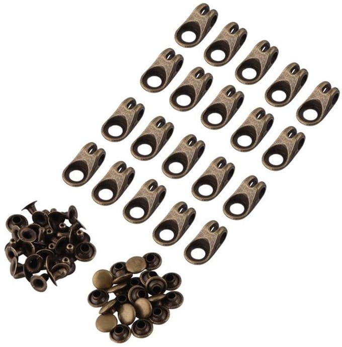 IMstore - Rivet Shoelace Hooks - Schoenvetersluiting - Voor buitenactiviteiten