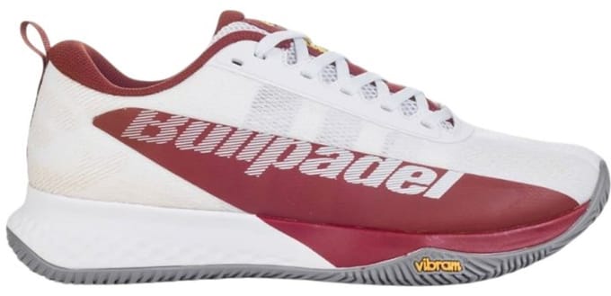 Bullpadel Padelschoen XPLO Vibram 25i Heren Wit Rood