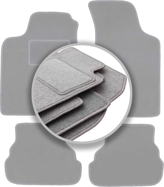 Grijze automatten voor: Volkswagen Golf III cabrio, hatchback, stationwagen (1993-2002)