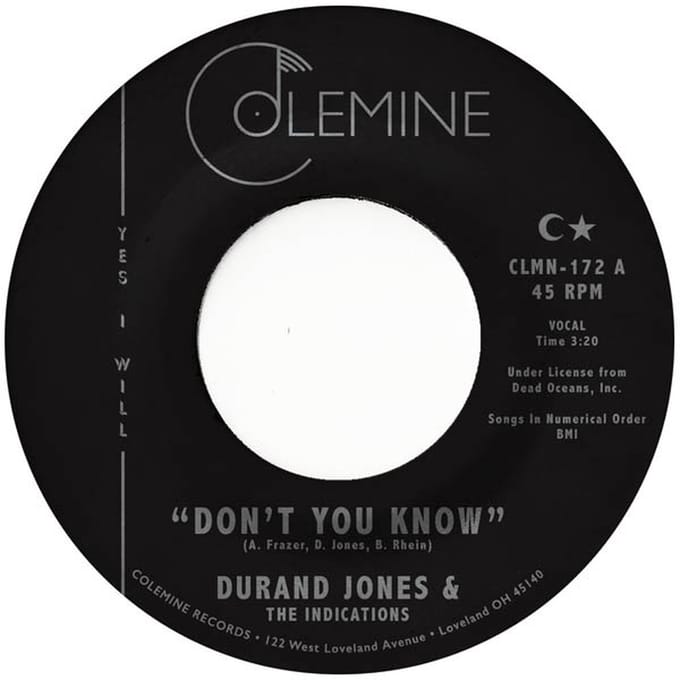 Durand Jones & The Indications - Don't You Know (7" Single)