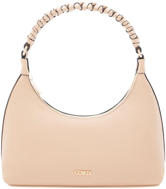 L.CREDI Raifa Schoudertas 28 cm - Dames - desert sand