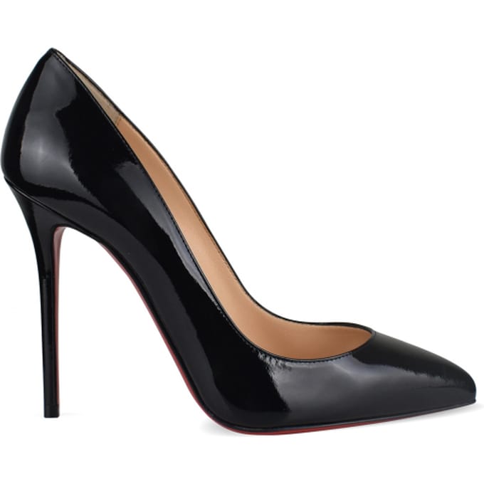 Christian Louboutin Pompen Kate 100 Zwart
