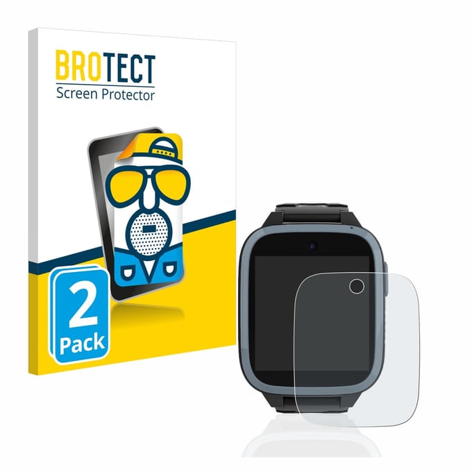 BROTECT - Screenprotector voor Xplora XGO3 / Kidzi / Let's Go - Folie Beschermfolie matte 2 Stuks