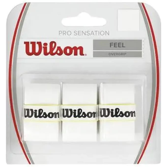 Wilson Pro Overgrip Sensation Verpakking 3 Stuks-Wit