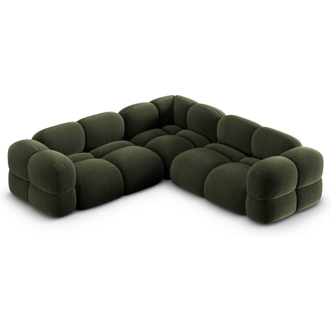 Hoekbank Loretto symmetrisch velvet | Cosmopolitan Design