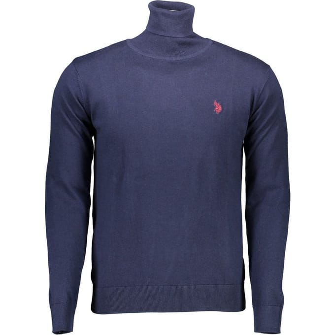 U.S. POLO ASSN. Blauwe Katoenen Heren Trui