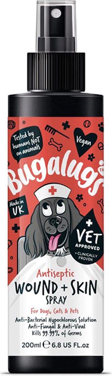 Bugalugs Antiseptic Wound & Skin Spray 200ml
