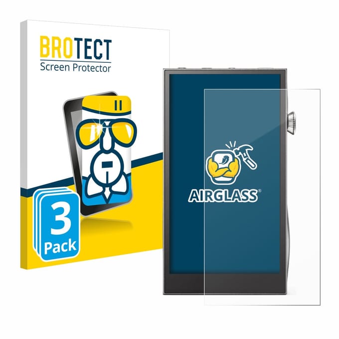 Screenprotector 3 Stuks voor Astell&Kern A&futura SE300 Beschermglas transparant