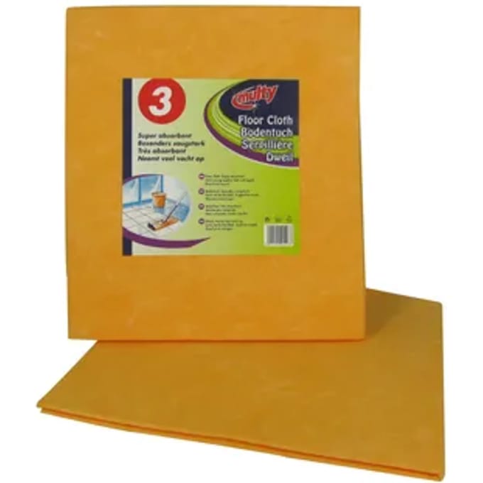 Multy Viscose Vloerdoeken 60 X 70 Cm 3 Stuks