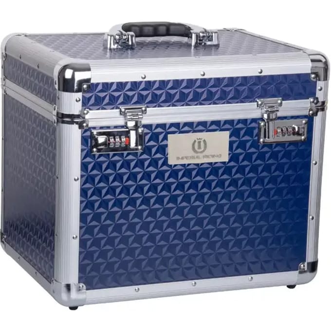 Imperial Riding - Grooming Box Shiny - Navy - 38 x 28 x 31,5 cm