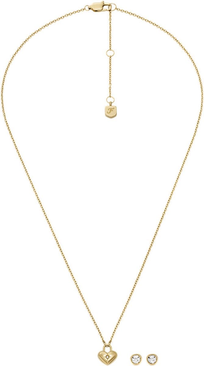 Fossil Dames Sieraden geschenkset - Goudkleurig