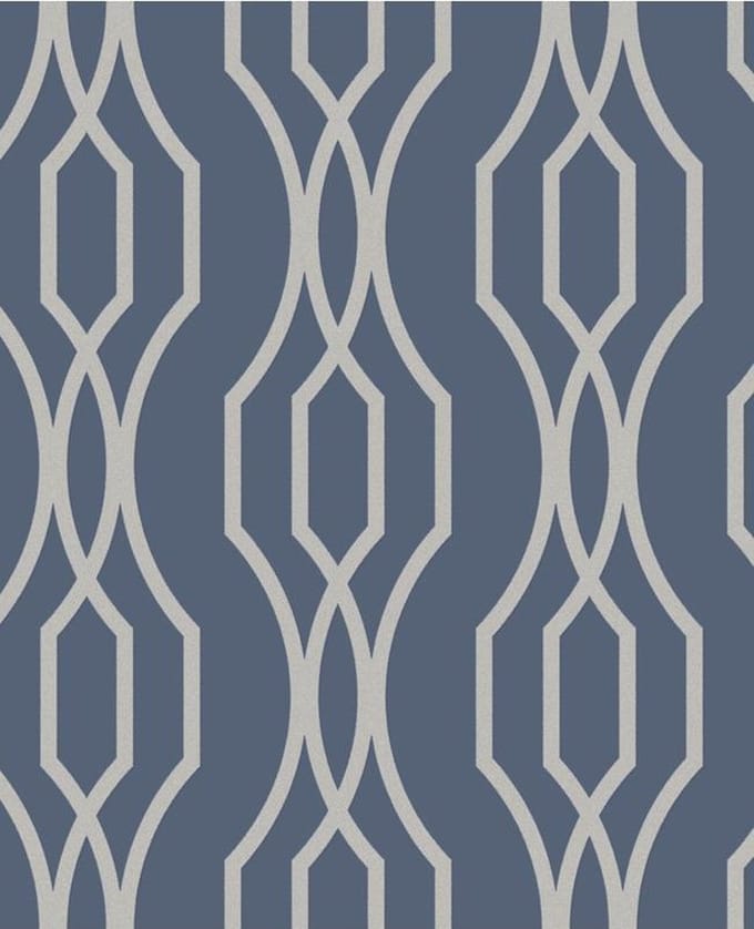 Insignia Trellis donkerblauw/zilver 24515