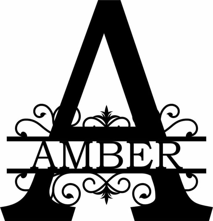 Wanddecoratie | Gepersonaliseerde letters A t/m Z - XL (60cm)