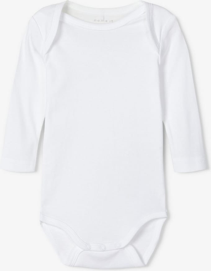 NAME IT - NBNBODY 3P LS SOLID NOOS - Baby - Bodies