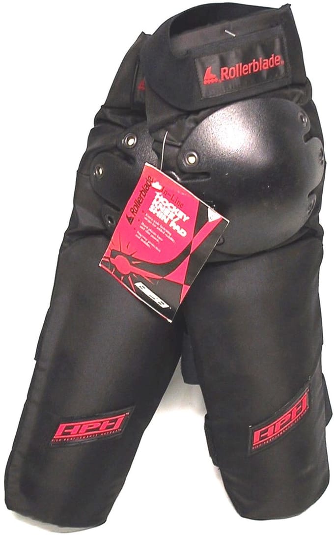 Rollerblade Knie- en scheenbeschermers streethockey zwart maat s / m