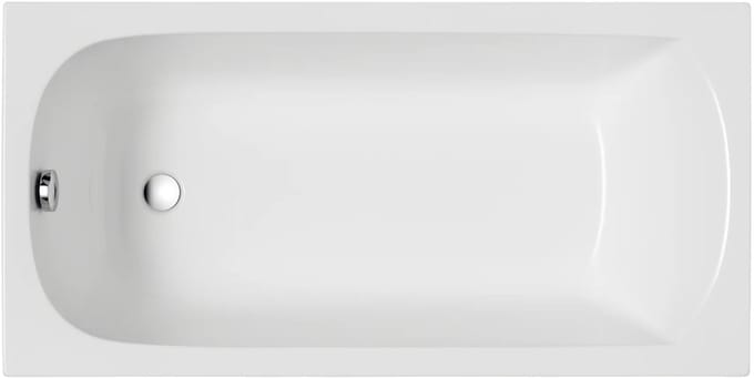 Badland CLASSIC ligbad 180 x 80 cm wit