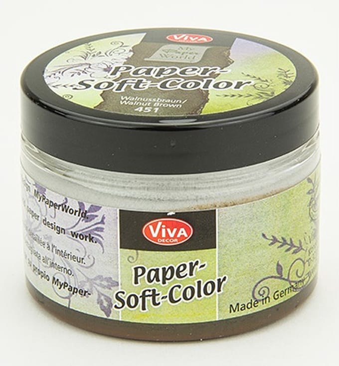 Paper Soft Color 75ml - Walnut Brown