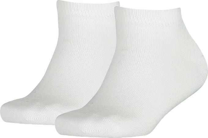Tommy Hilfiger Kinder Sneakersokken 2-Pack Wit