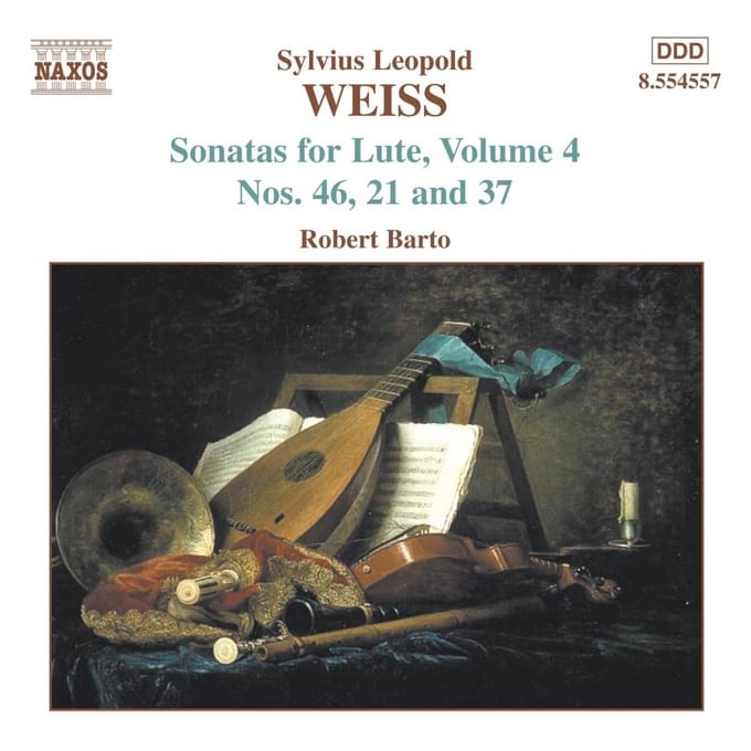Roberto Barto - Weiss: Lute Sonatas 4 (CD)