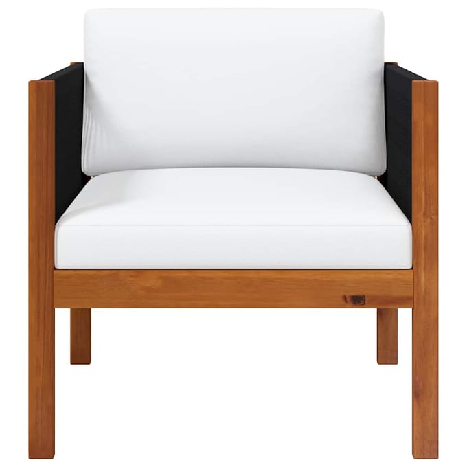 vidaXL - Tuinstoelen - 2 - st - massief - acaciahout