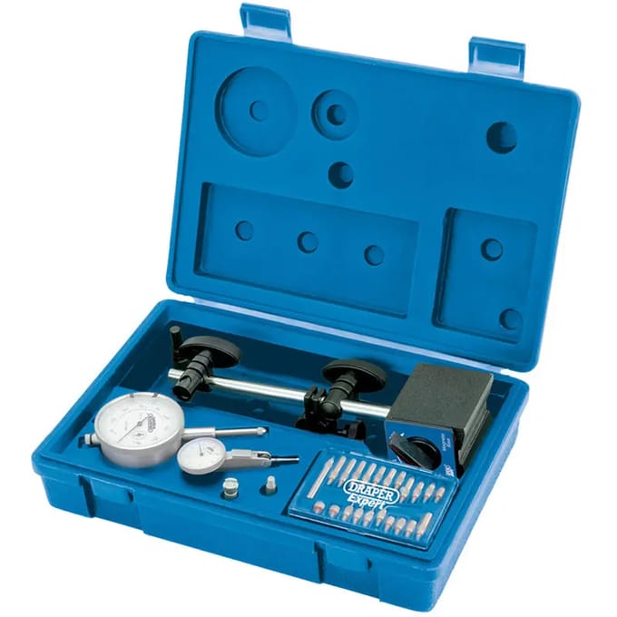 Outillage moto set mechanische vergelijkers Draper