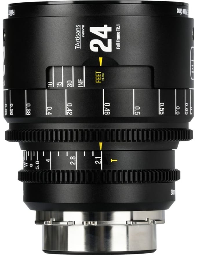 7Artisans Infinte 24mm T2.1 FullFrame DE-Clicked PL Mount