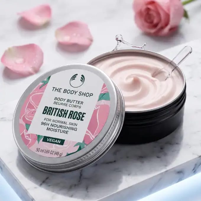 The Body Shop British Rose Body Butter - 200ml