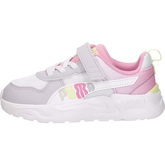 Puma Trinity 2 LT AC+ meisjes sneakers roze geel