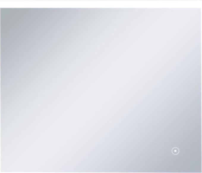vidaXL - Badkamerspiegel - LED - met - aanraaksensor - 60x50 - cm