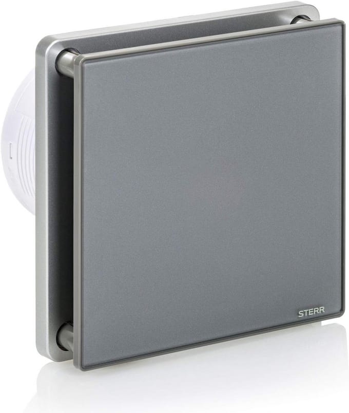 Stille Luchtafzuiger 100 mm met Timer voor Badkamer en Ventilatie
