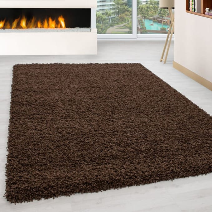 Muratap Basic shaggy vloerkleed hoogpolig- 80x250 cm