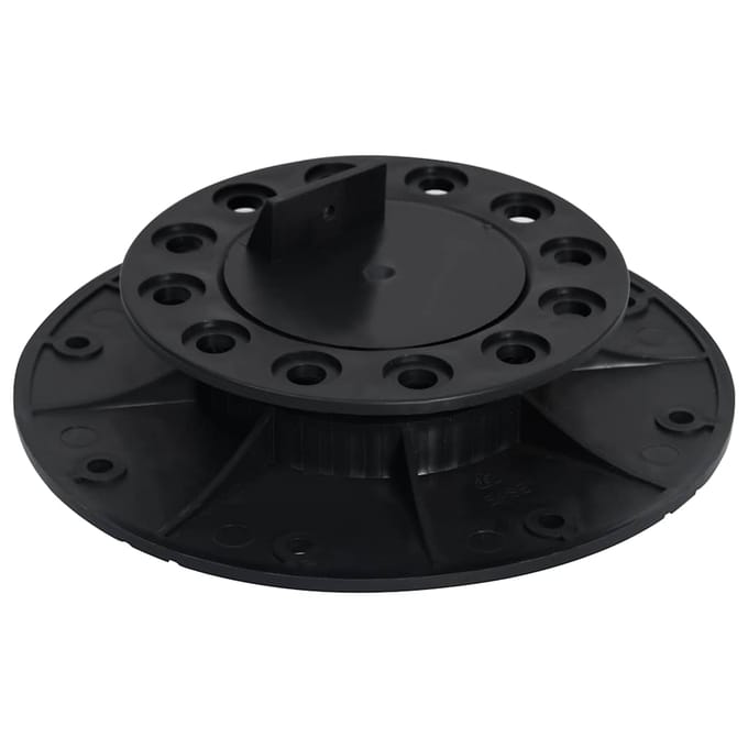 vidaXL - Terrasdragers - verstelbaar - 10 - st - 25-40 - mm